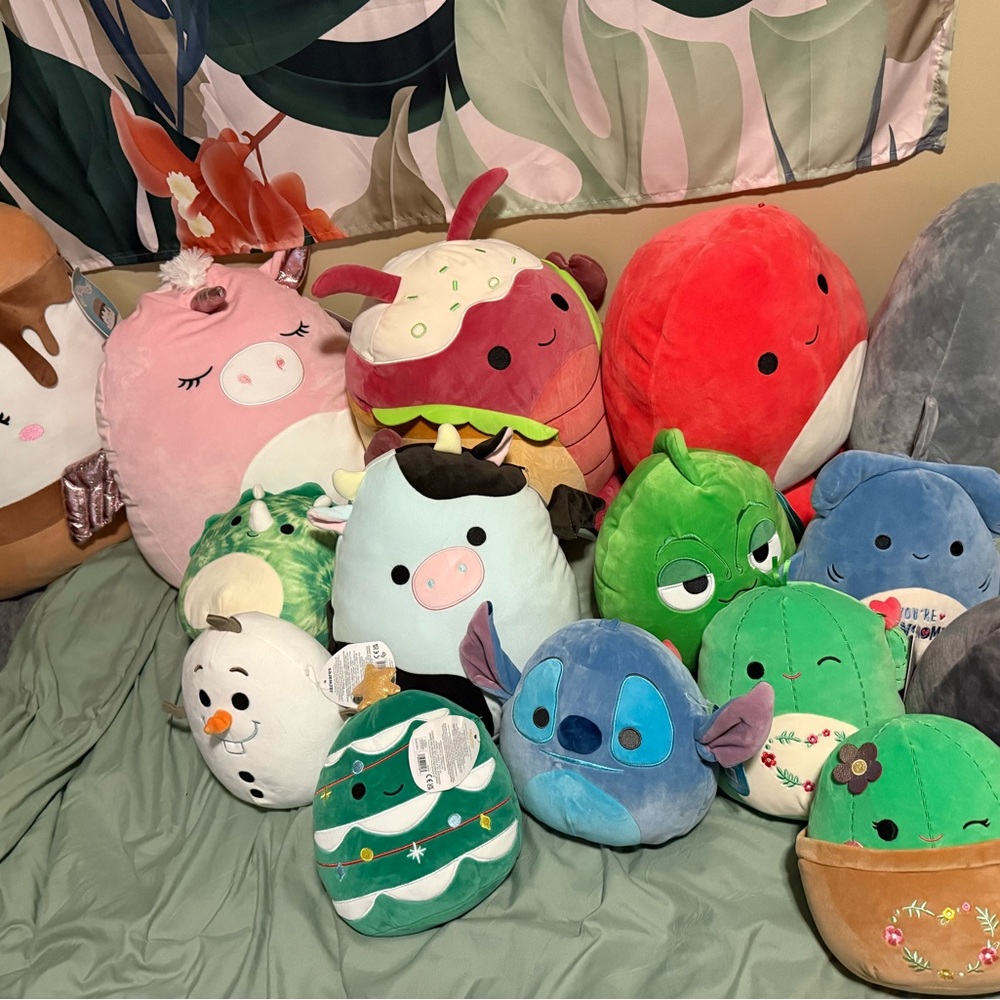 Squishmallows Plush Toy Collection (small sizes only)